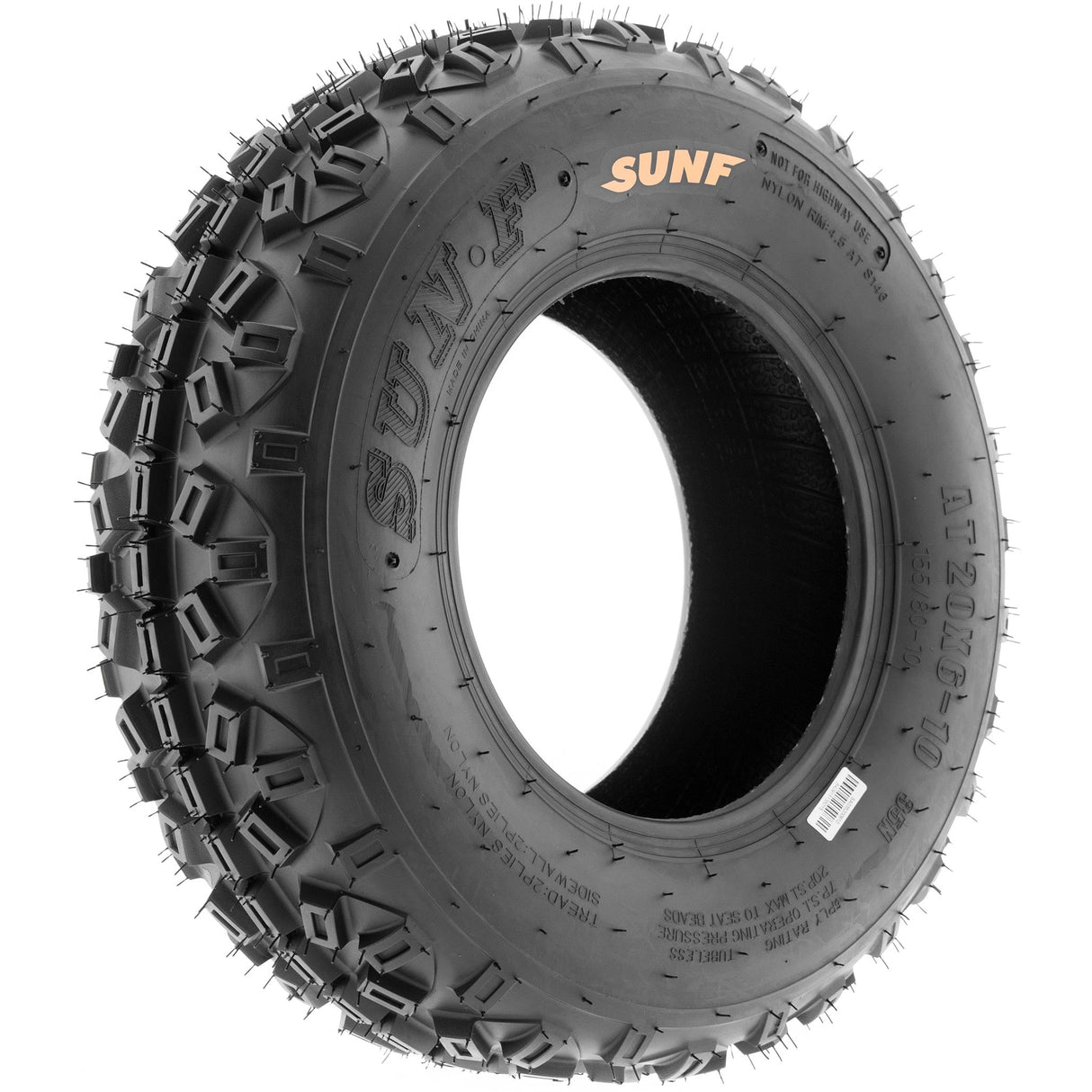 SunF ATV TIRE/UTV TIRE All Terrain 6 PR Tubeless A035 (set of 2) SUNF