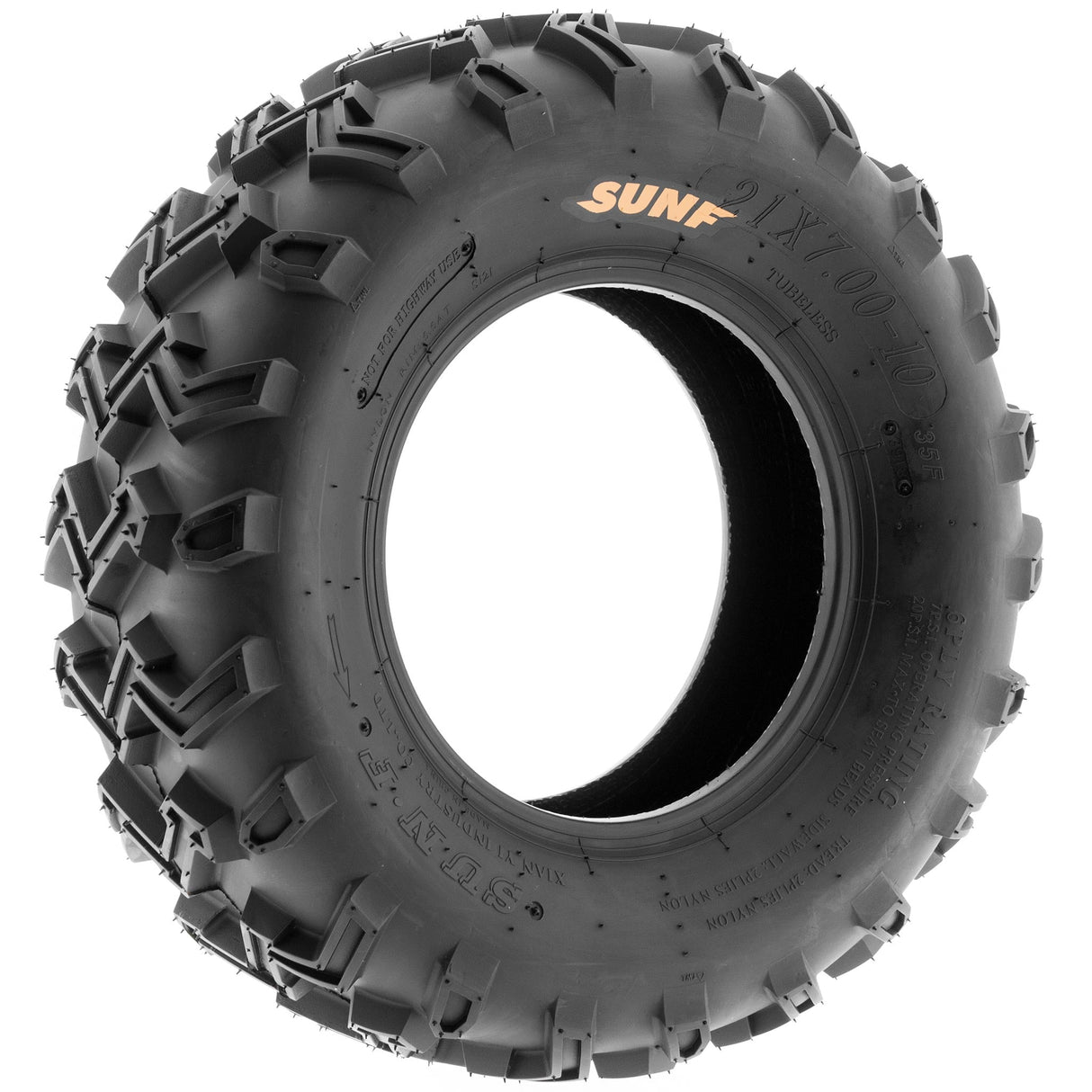 SunF ATV TIRE/UTV TIRE All Terrain 6 PR Tubeless A001 (set of 2) SUNF