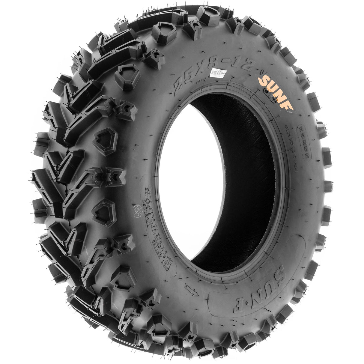 SunF ATV TIRE/UTV TIRE All Terrain 6 PR Tubeless A041 (set of 2) SUNF
