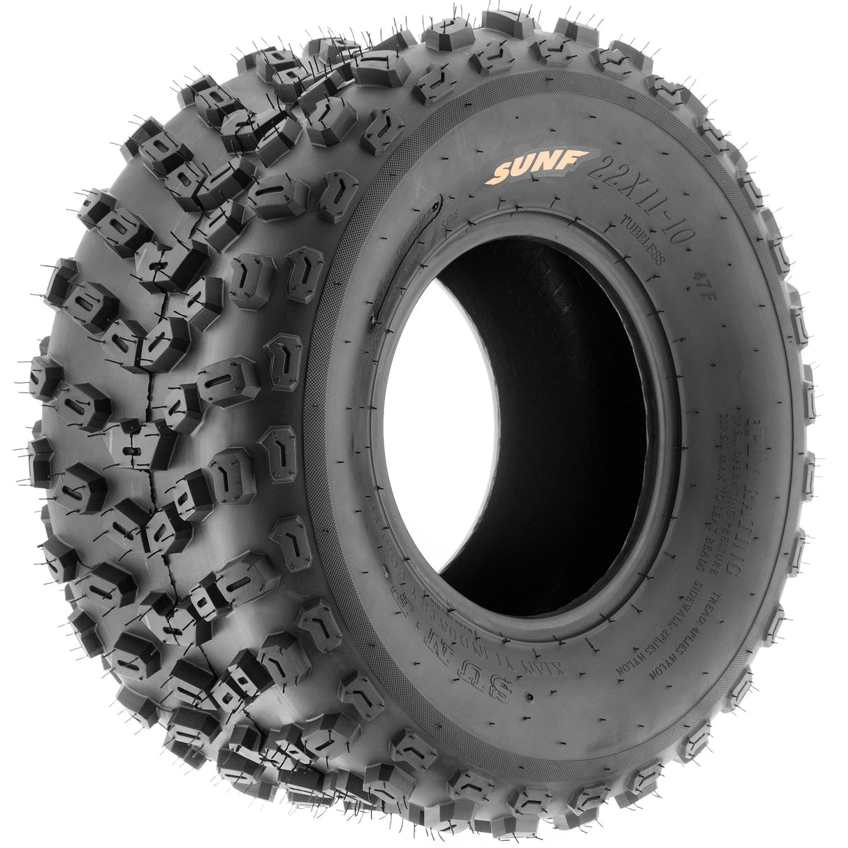 SunF ATV TIRE/UTV TIRE All Terrain 6 PR Tubeless A005 (set of 4) SUNF