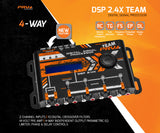 PRV Audio DSP 2.4X TEAM 4-Channel Digital Signal Processor