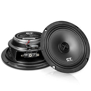 TROPO-6-5-COX // 80 Watts RMS 6.5" Shallow-Mount Car Speakers, Pair CT Sounds