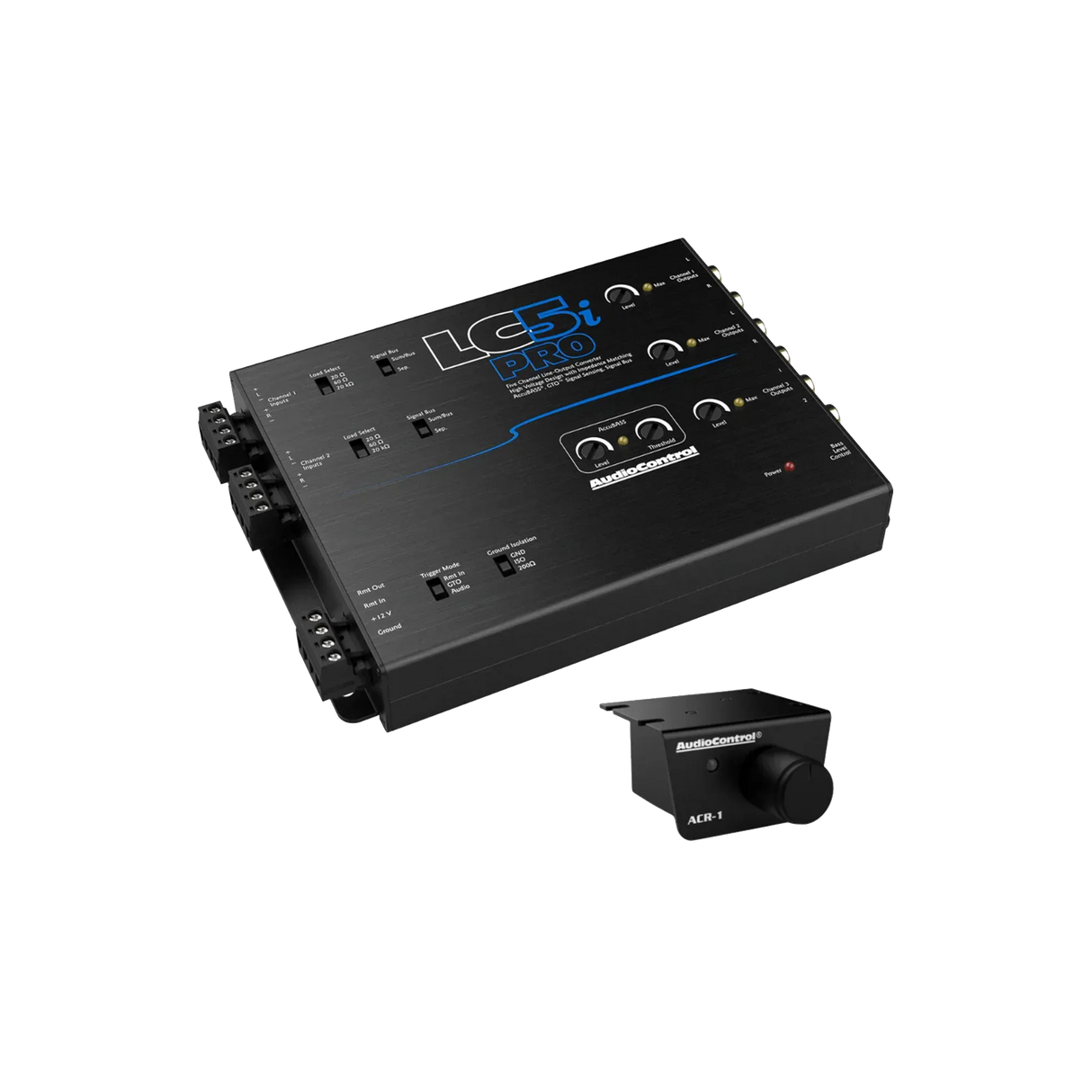 AudioControl LC5i PRO 5-Channel 400W Line Out Converter w/ Accubass & Remote AudioControl