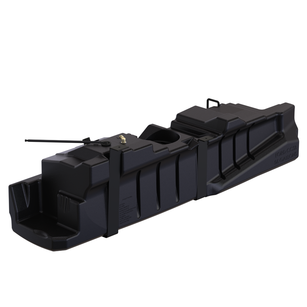 S&B 56 Gallon High-Capacity Fuel Tank for 2011-2016 Ford Powerstroke 6.7L Crew Cab Short Bed S&B