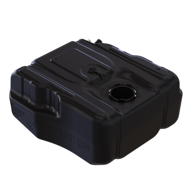 S&B 40 Gallon (After Axle) High-Capacity Fuel Tank for 2011-2016 Ford F250, F350, F450, F550 Powerstroke 6.7L, Cab Chassis S&B
