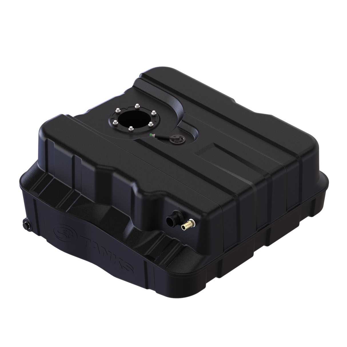 S&B 40 Gallon (After Axle) High-Capacity Fuel Tank 2000-2010 Ford Powerstroke 7.3L, 6.0L, 6.4L F-350, F-450, F-550 Cab Chassis S&B