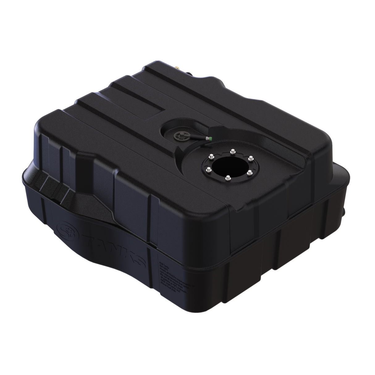 S&B 40 Gallon (After Axle) High-Capacity Fuel Tank 2000-2010 Ford Powerstroke 7.3L, 6.0L, 6.4L F-350, F-450, F-550 Cab Chassis S&B