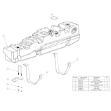 60 Gallon High-Capacity Fuel Tank for 1999-2010 Ford Powerstroke 7.3L, 6.0L, 6.4L Crew Cab & Ext Cab Long Bed S&B