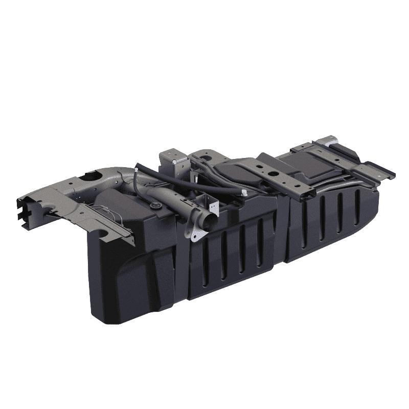 S&B 52 Gallon High-Capacity Fuel Tank for 2005-2024 Dodge Ram Cummins Crew and Quad Cab Short Bed S&B