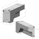 35 Gallon Wheel Well Water Tank (Passenger Side) S&B