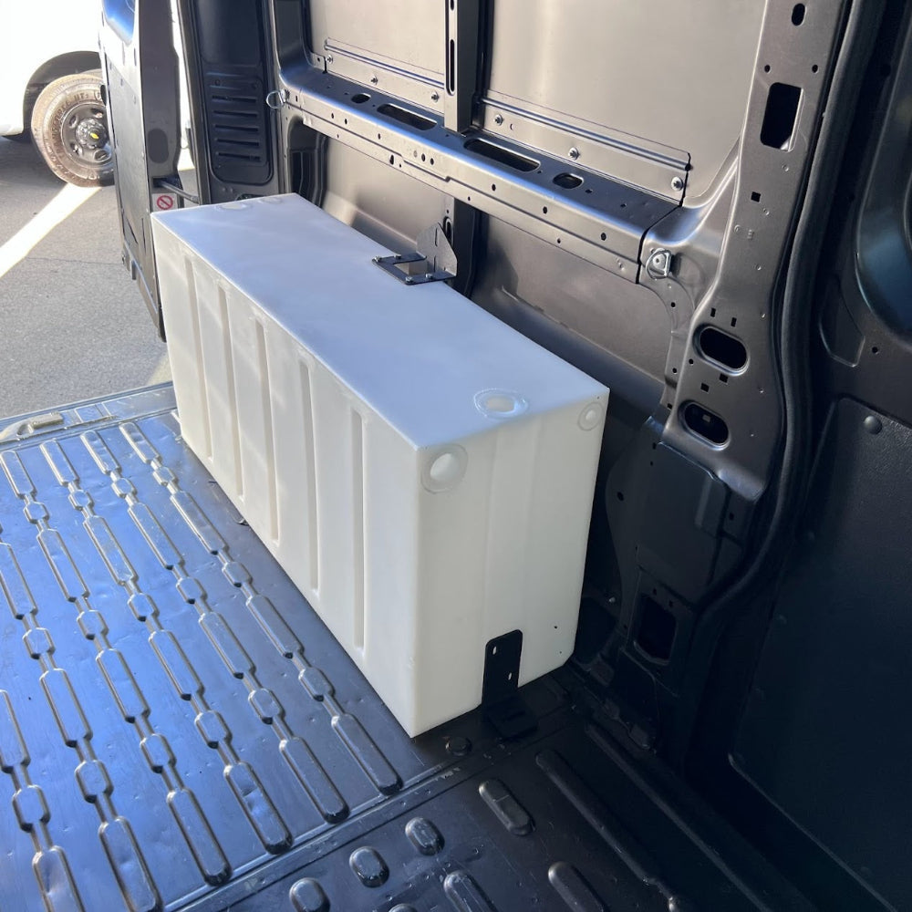 39 Gallon Wheel Well Water Tank For 2013-2026 Dodge / Ram Promaster 1500, 2500, 3500 136", 159", And 159" EXT (Both Sides) S&B