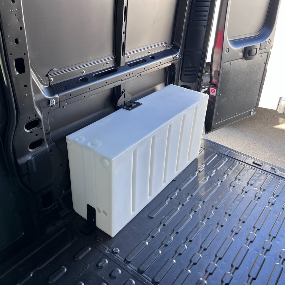 39 Gallon Wheel Well Water Tank For 2013-2026 Dodge / Ram Promaster 1500, 2500, 3500 136", 159", And 159" EXT (Both Sides) S&B