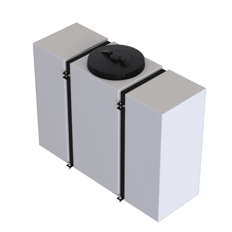 100 Gallon Slim Detail Tank S&B