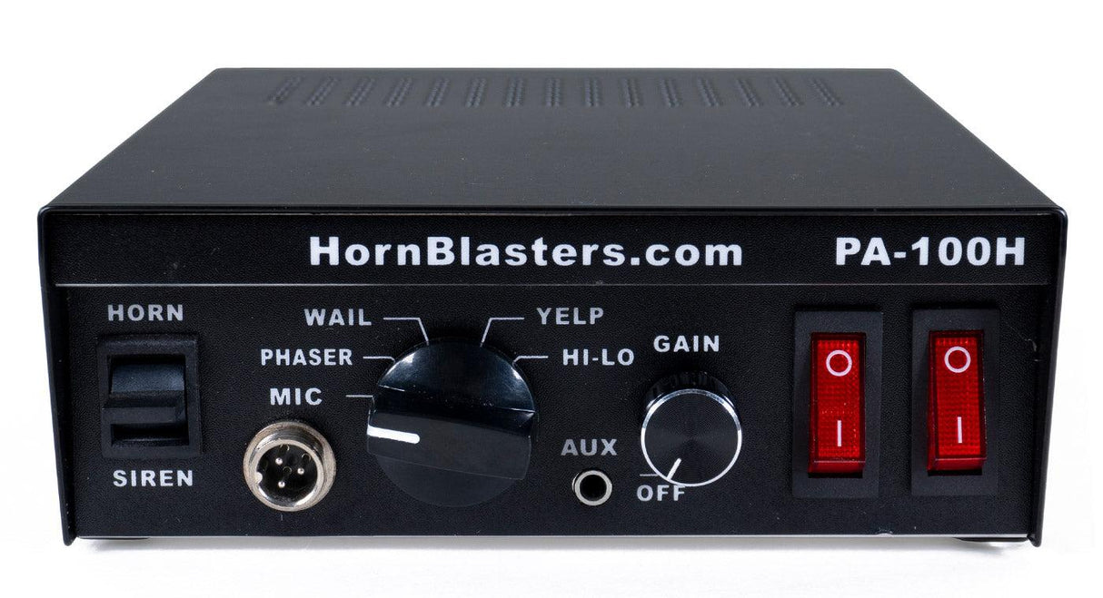 100 Watt Public Address with Sirens (Gen 3) HornBlasters