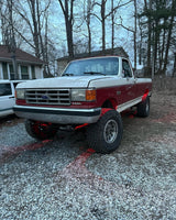 2" Front Shackle Reversal (Super Duty Spring) - 1985-1991 Ford F-Series Sky's Offroad Design