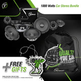 1000 Watts Car Stereo Bundle Timpano Audio