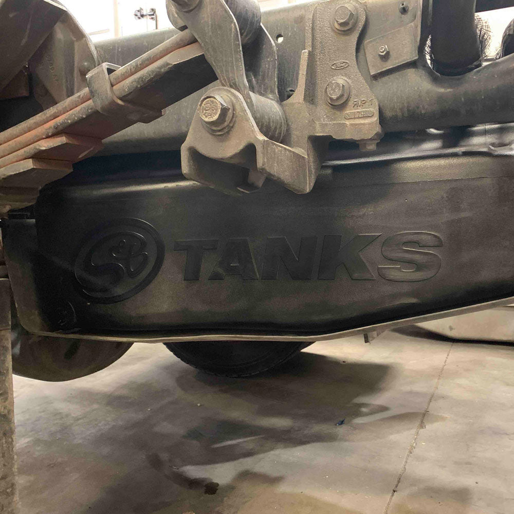 S&B 40 Gallon (After Axle) High-Capacity Fuel Tank 2000-2010 Ford Powerstroke 7.3L, 6.0L, 6.4L F-350, F-450, F-550 Cab Chassis S&B
