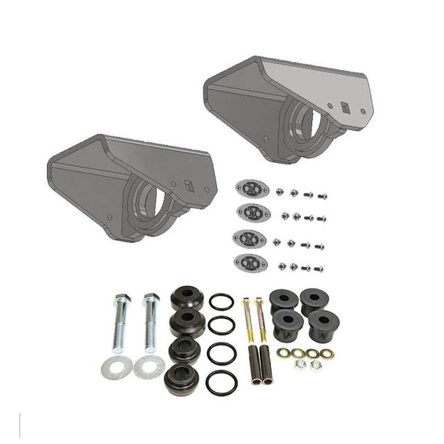 Weld-On Under Frame Traction Bar Mount S&B