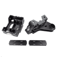 Under Axle Bar Mount, 3 1/2in & 4in Axle, U-Bolts Down S&B