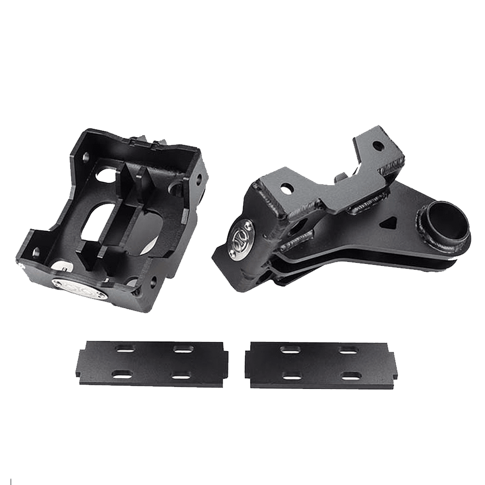 Under Axle Bar Mount, 3 1/2in & 4in Axle, U-Bolts Down S&B