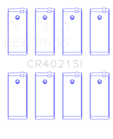 King Engine Bearings Escort 1.9 1987/89 (Size +0.25mm) Connecting Rod Bearing Set