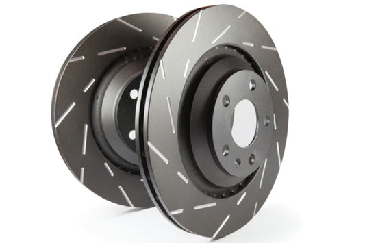 EBC 2012-2016 Cadillac ATS 2.0L Turbo USR Slotted Rear Rotors