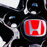 17x7.5 5x114.3 Type R Style Rims Red Lip 1pc For Honda Civics