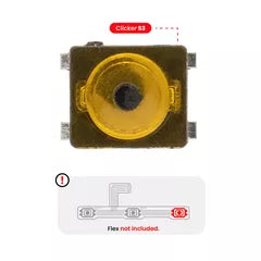 Home Button Clicker / Nipple (Behind Home Button) - iPad 2 Mobile Sentrix
