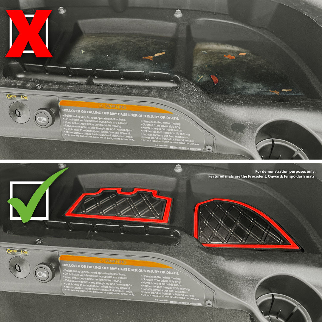 Xtreme Mats PRO Series Club Car Dash Mat  for Precedent (2004-2025*), Onward/Tempo (2017-2025*)