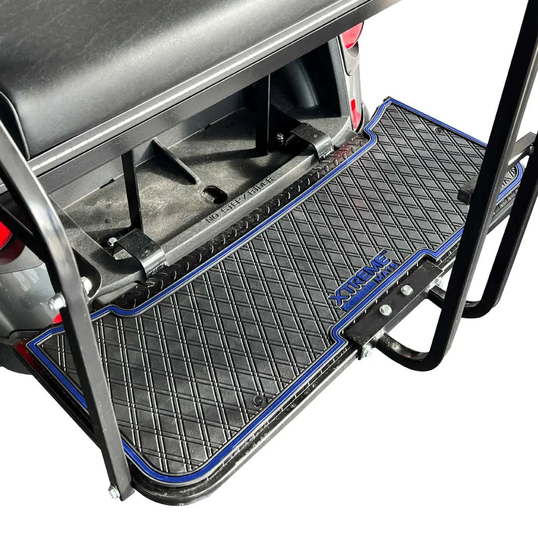 E-Z-GO RXV & TXT -  Rear Facing Foot Rest Mat - Fits Select E-Z-GO RXV and TXT Rear Seat Kits - PRO Series