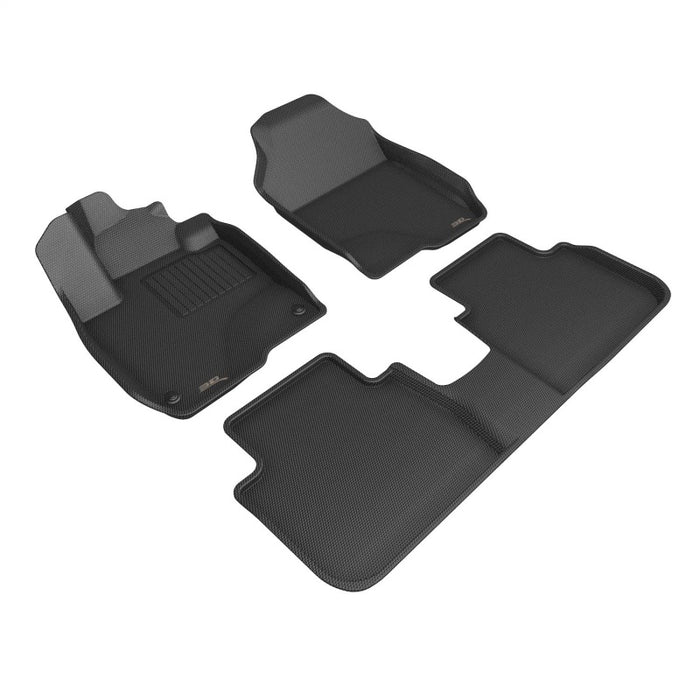 Tapis de sol 3D MAXpider pour Honda HR-V 2022-2023, 1ère rangée - Noir