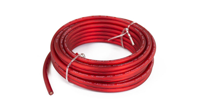 10 Gauge Red Wire (22')