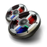 AudioFormz EVOPRO2 10in 3-Way Component Marine IC LED Loud Speakers - Pair Universal-Fit