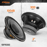PRV Audio 10FR300 10-Inch Full-Range Loudspeaker 8 Ohm