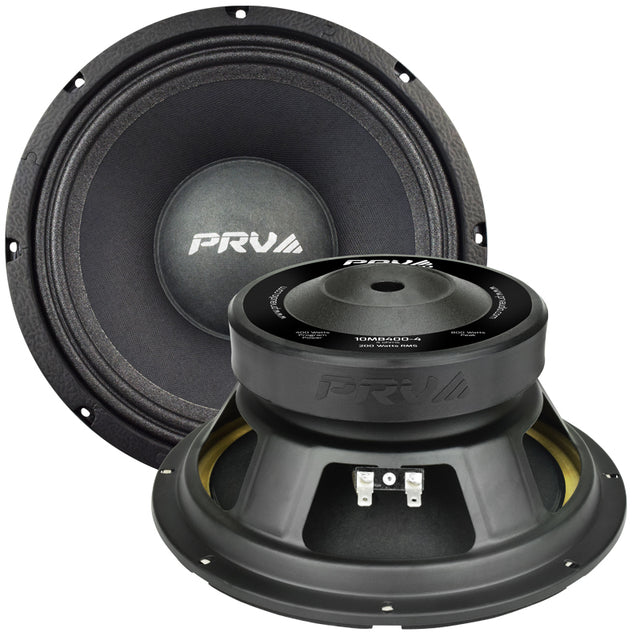 PRV Audio 10MB400-4 10-inch Midbass Loudspeaker 4 Ohm