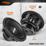 PRV 10MR2000-NDY Midrange PRV Audio