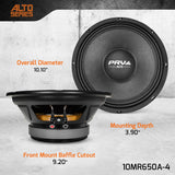 PRV 10MR650A-4 Midrange PRV Audio