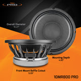 PRV 10MR800 PRO Midrange PRV Audio