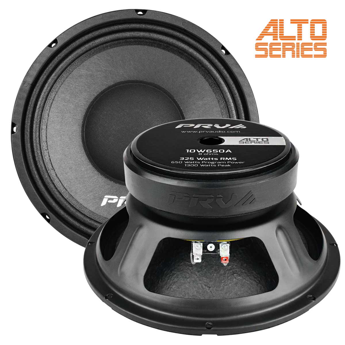 10W650A PRV 10" Pro audio Woofer PRV