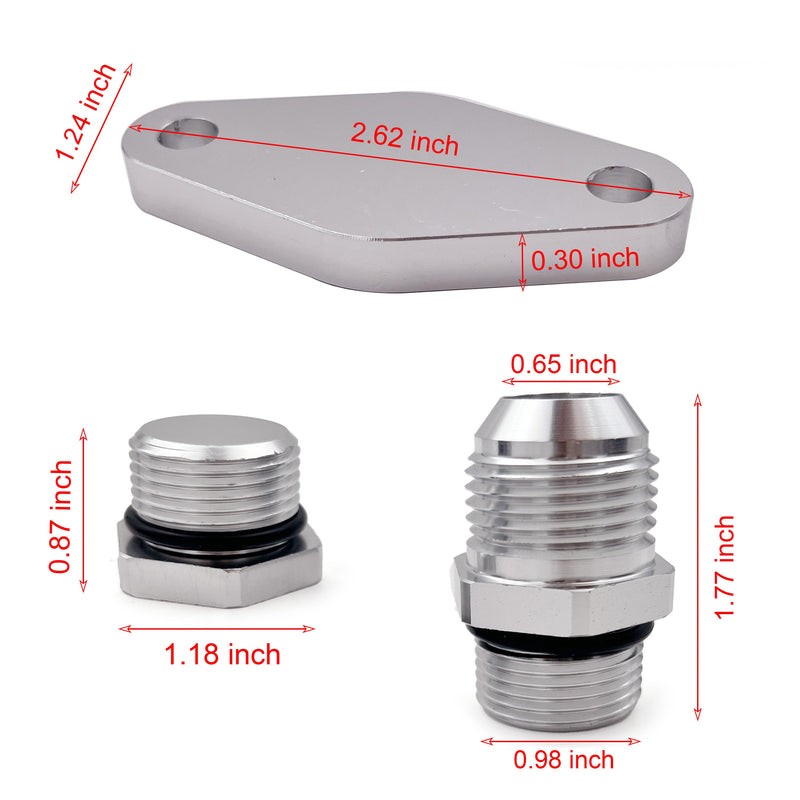 TruckTok 2017-2024 6.6L Chevy Duramax  L5P CCV Reroute/delete kit