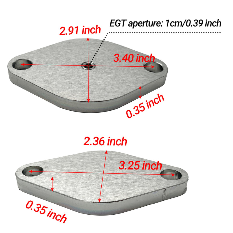 TruckTok 2010-2024 6.7L Cummins Dodge Ram EGR Throttle Valve Cooler Delete Kit