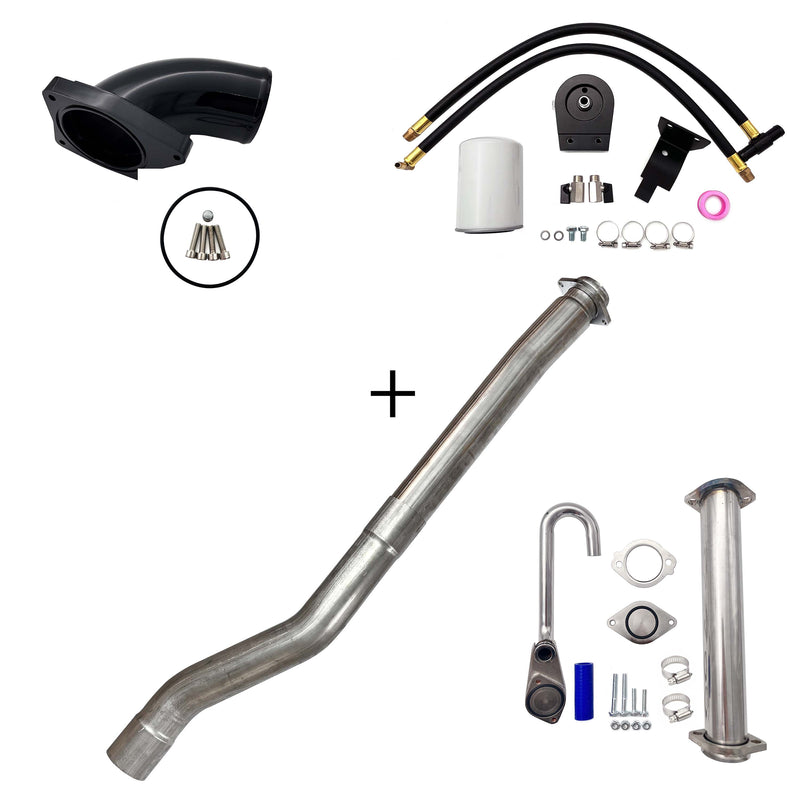Trucktok 2003-2007 6.0L Ford Powerstroke DPF/EGR/CCV/Up pipe kit