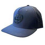 S&B Blue Performance Snapback Hat S&B