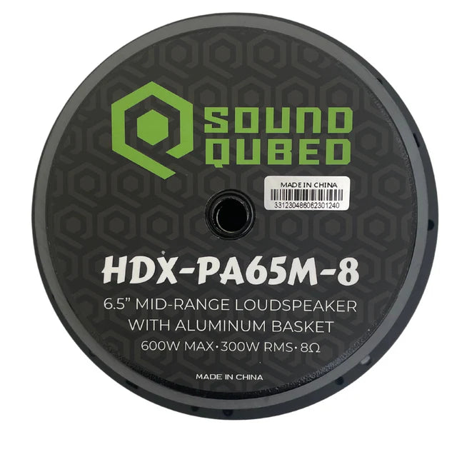 SOUNDQUBED HDX Series Pro Audio 6.5" Speaker (single)