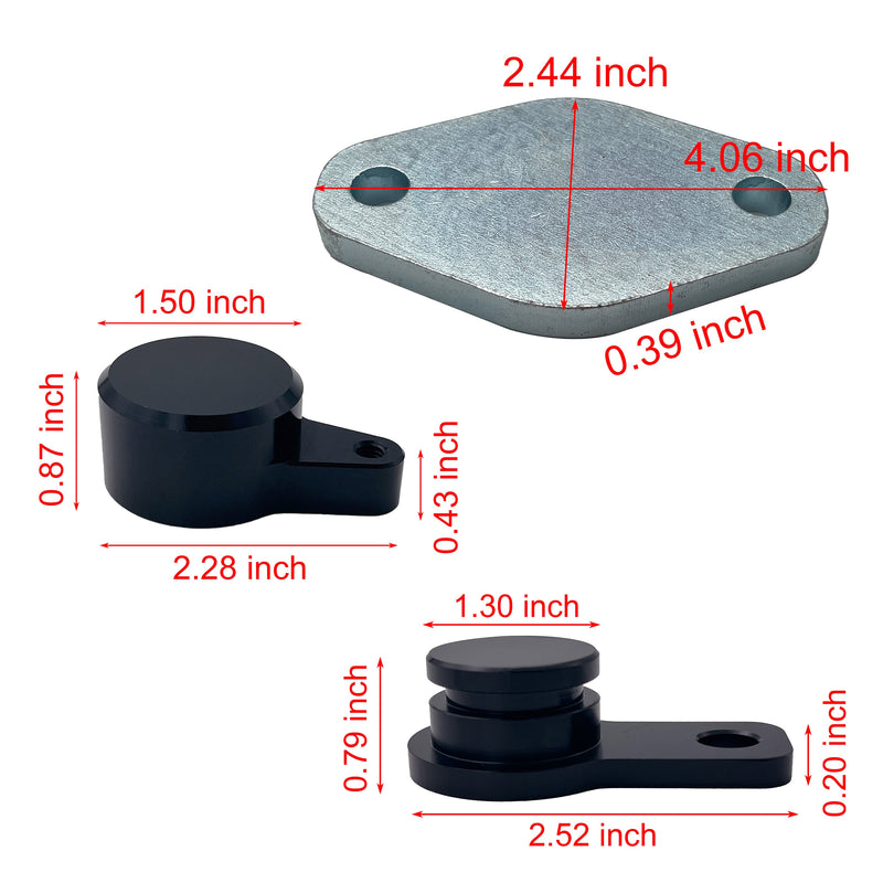 TruckTok 2013-2019 6.7 Ram Cummins Cab & Chassis 4" DPF Delete pipe & EGR Delete Kit