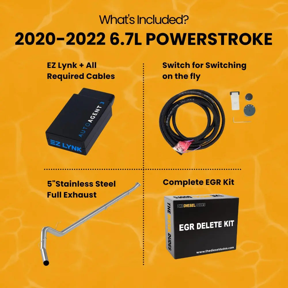 Ford 6.7 Powerstroke Full Delete Bundle | 2020-2022 thedieseldudes