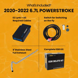 Ford 6.7 Powerstroke Full Delete Bundle | 2020-2022 thedieseldudes
