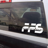 10" FFS Window Decal Far From Stock - Merch