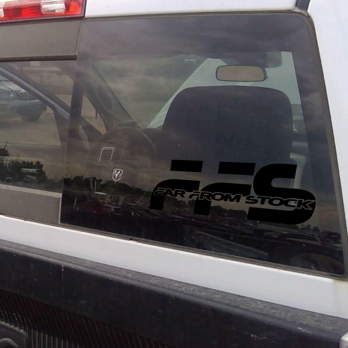 10" FFS Window Decal Far From Stock - Merch