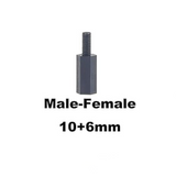M2.5 Nylon Hex Standoffs Spacers Screws Nuts Flat washer TekShack